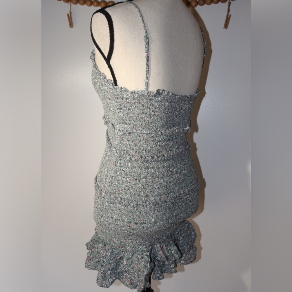 LILYFUL Mini Floral and Ruffle Dress - Picture 15 of 15